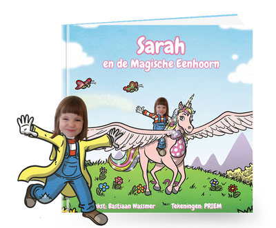 De Magische Eenhoorn - gepersonaliseerd kinderboek met naam en foto