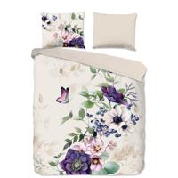 Dekbedovertrek Dinda Natuur & Bloemen & Dieren 140x200 Cm Pure - Dekbed-Discounter.nl
