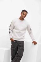Quotrell Defender Sweater Heren Grijs/Zwart - Maat S - Kleur: Grijs | Soccerfanshop