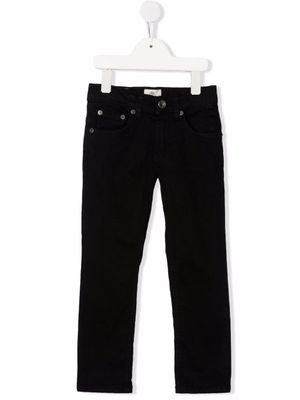 Timberland Kids pantalon skinny à taille mi-haute - Noir