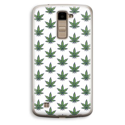 Weed: LG K10 (2016) Transparant Hoesje