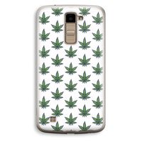 Weed: LG K10 (2016) Transparant Hoesje
