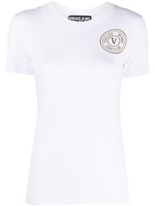 Versace Jeans Couture t-shirt à logo imprimé - Blanc