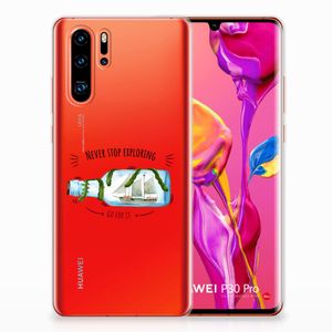 Huawei P30 Pro Telefoonhoesje met Naam Boho Bottle