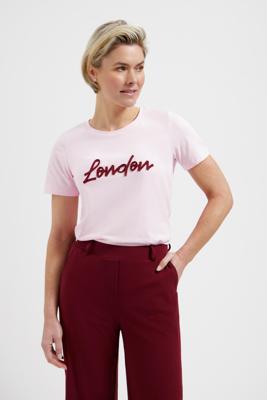 Lady Day City L21.201.3046 T-shirt Korte Mouw Sweet Pink