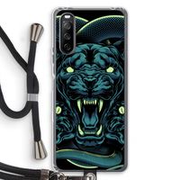 Cougar and Vipers: Sony Sony Xperia 10 III Transparant Hoesje met koord