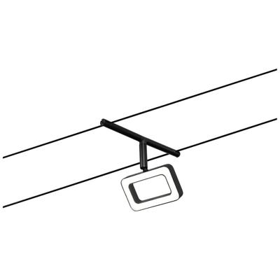 Paulmann WS DC Frame 12V-kabelsysteem lamp LED Zwart (mat), Chroom