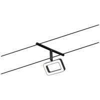 Paulmann WS DC Frame 12V-kabelsysteem lamp LED Zwart (mat), Chroom