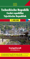 Wegenkaart - landkaart Tsjechische Republiek - Tsjechië | Freytag & Berndt - thumbnail