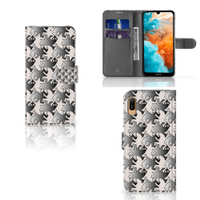 Huawei Y6 (2019) Telefoonhoesje met Pasjes Salamander Grey - thumbnail