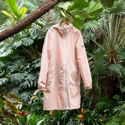 Aigle Dames Regenparka Rainpack 90, antique rose, Maat: XXL