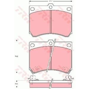 Trw Remblokset GDB1029