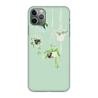 Hang In There: Volledig geprint iPhone 11 Pro Max Hoesje