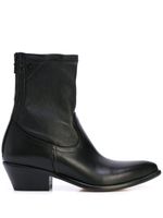 RTA bottines à fermeture latérale zippée - Noir