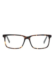 Timberland lunettes de vue à monture rectangulaire - Marron