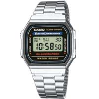 Horloge Uniseks Casio A168W-1 Zwart Zilverkleurig (Ø 36 mm) - thumbnail