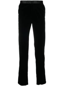 Billionaire pantalon en velours à coupe chino - Noir