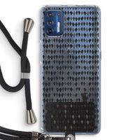 Crazy shapes: Motorola Moto G9 Plus Transparant Hoesje met koord