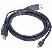 Gembird 0.9m 2x USB 2.0 A/mini-B M