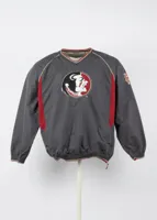 Colosseum Windbreaker Jacket in Gray size M