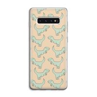 Dinos: Samsung Galaxy S10 4G Transparant Hoesje