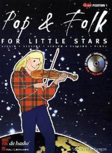 De Haske Pop & Folk for little stars boek voor viool