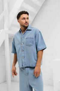 Equalité Astra Denim Boxy Shirt Heren Blauw - Maat S - Kleur: Blauw | Soccerfanshop