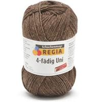 SMC Regia Uni 4-ply 2140 Brown Melange