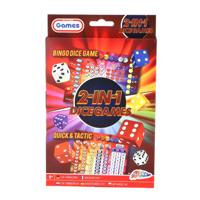 Grafix dobbelspellen 2in1 (bingo dice & and tactic) Grafix dobbelspellen 2in1 (bingo dice & and tactic)