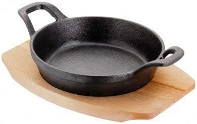 Blackwell Cast Iron Ovenschaal / Serveerpan - Gietijzer - ø 15 cm - zonder anti-aanbaklaag