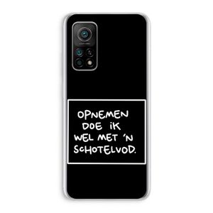 Schotelvod: Xiaomi Mi 10T 5G Transparant Hoesje