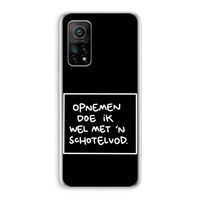 Schotelvod: Xiaomi Mi 10T 5G Transparant Hoesje Schotelvod: Xiaomi Mi 10T 5G Transparant Hoesje