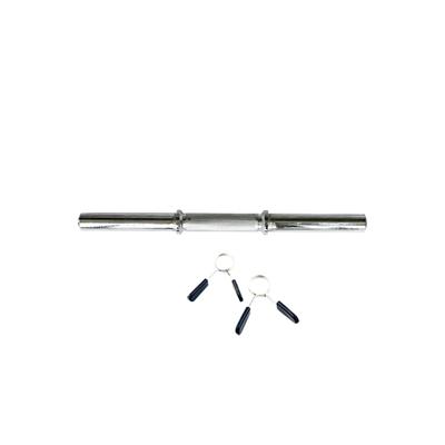 DUMBBELL BAR 45CM WITH COLLARS SPRING