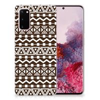 Samsung Galaxy S20 TPU bumper Aztec Brown - thumbnail