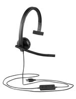 Logitech H570e Headset Hoofdband Zwart - thumbnail