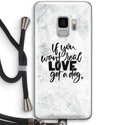 Partner in crime: Samsung Galaxy S9 Transparant Hoesje met koord
