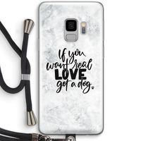 Partner in crime: Samsung Galaxy S9 Transparant Hoesje met koord