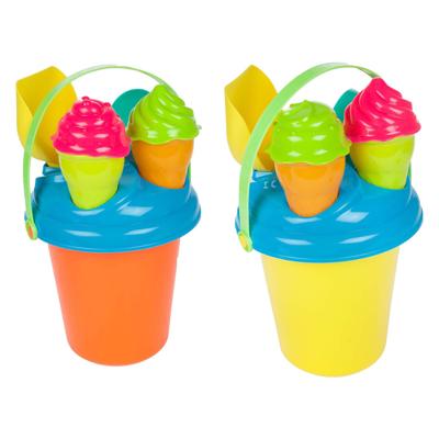 Toi-Toys Play out strandset emmer en ijsvormen, 8dlg.