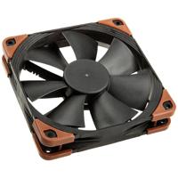 Noctua NF-F12 PC-ventilator Zwart (b x h x d) 120 x 120 x 25 mm
