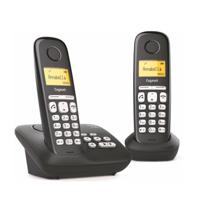 Gigaset al385a duo telefoon + antwoordapparaat zwart Gigaset al385a duo telefoon + antwoordapparaat zwart