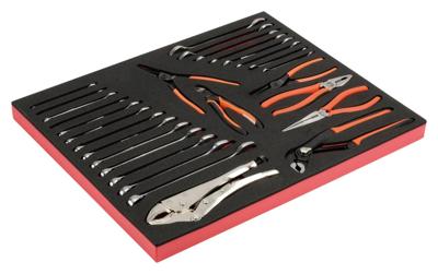 Bahco Foaminlay Fit&Go 3/3 met sleutels en tangen - 28-delig - FF1A121