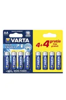 Varta High Energy AA, 4+4 pcs Wegwerpbatterij Alkaline - thumbnail