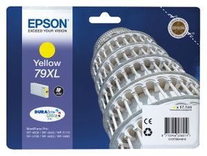 Inktcartridge Epson 79XL T7904 geel HC