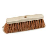 Zachte bezemkop - 30 cm - voor binnen - kokos haren - kop voor bezem