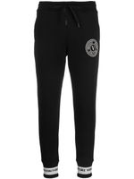 Versace Jeans Couture pantalon de jogging slim à logo imprimé - Noir