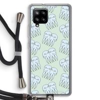 Octopussen: Samsung Galaxy A42 5G Transparant Hoesje met koord