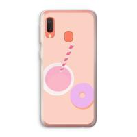 Donut: Samsung Galaxy A20e Transparant Hoesje