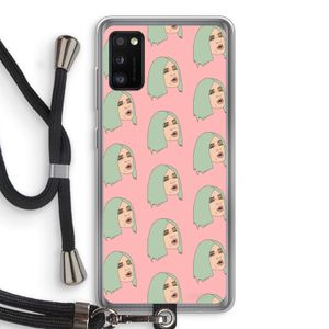 King Kylie: Samsung Galaxy A41 Transparant Hoesje met koord