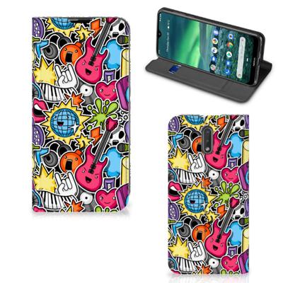 Nokia 2.3 Hippe | Standcase | Punk Rock