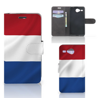 Acer Liquid Z520 Bookstyle Case Nederlandse Vlag - thumbnail